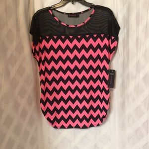 Chevron shirt.